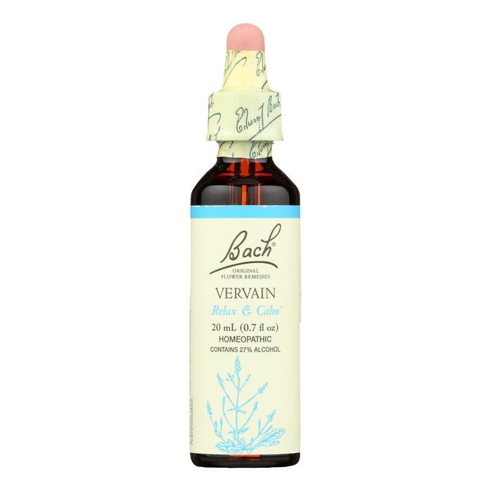 Bach Flower Remedies Essence Vervain - 0.7 Fl Oz Biskets Pantry 