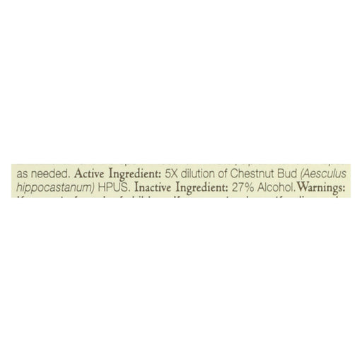 Bach Flower Remedies Essences Chestnut Bud - 0.7 Fl Oz Biskets Pantry 