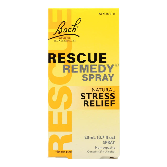 Bach Flower Remedies Essences Rescue Remedy Spray Original Flower - 0.7 Fl Oz Biskets Pantry 