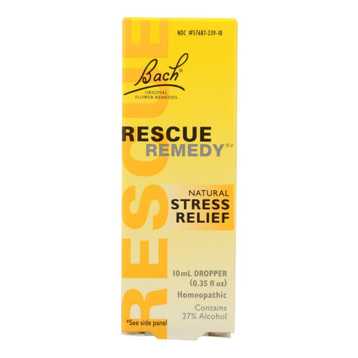 Bach Flower Remedies Rescue Remedy Stress Relief Tincure - 0.35 Fl Oz Biskets Pantry 