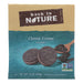 Back To Nature Creme Cookies - Classic - Case Of 6 - 12 Oz. Biskets Pantry 