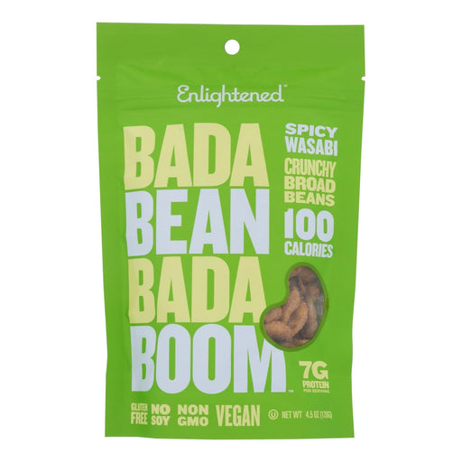 Bada Bean Bada Boom - Crunchy Beans Spicy Wasabi - Case Of 6-4.5 Oz Biskets Pantry 