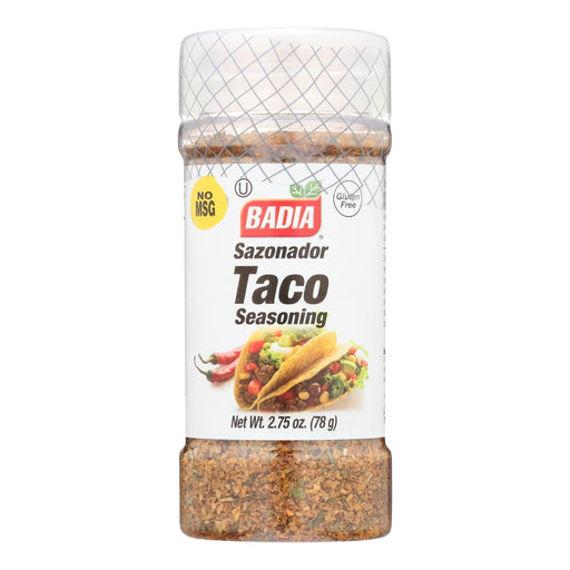 Badia Sazonador Taco Seasoning  - Case Of 8 - 2.75 Oz Biskets Pantry 