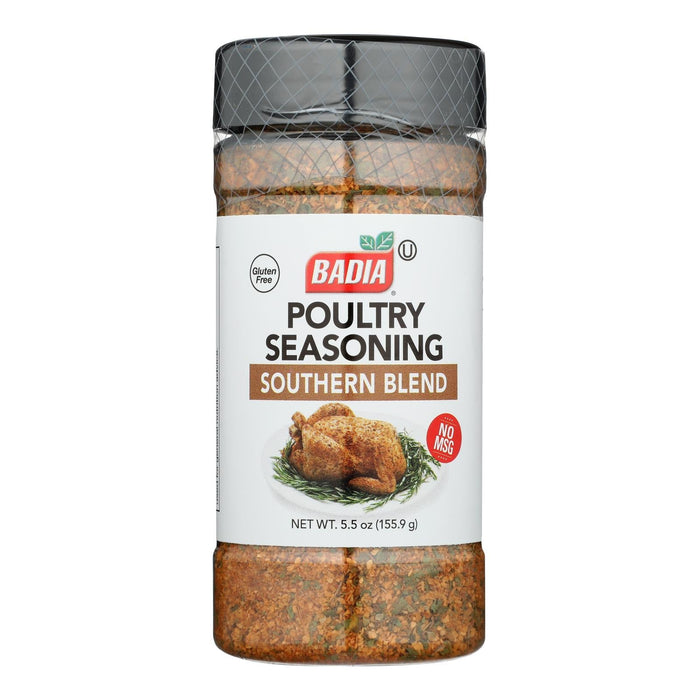 Badia Spices Southern Blend Poultry Seasoning, Southern Blend - Case Of 6 - 5.5 Oz Biskets Pantry 