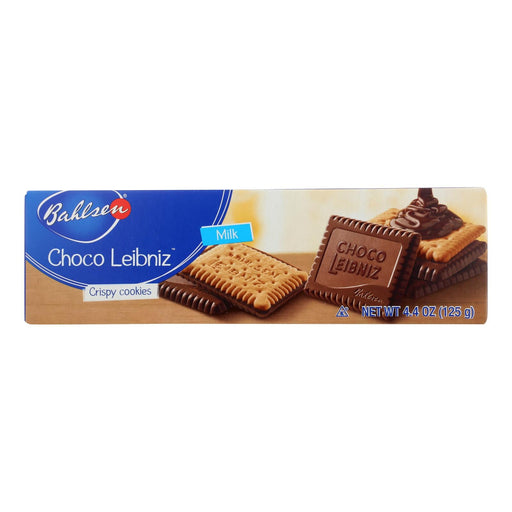 Bahlsen Leibniz Milk Chocolate Cookies - Case Of 12 - 4.4 Oz. Biskets Pantry 