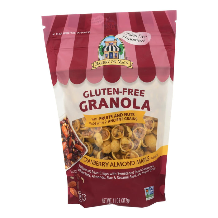 Bakery On Main On Main Nutty Cranberry Granola - Case Of 6 - 12 Oz. Biskets Pantry 