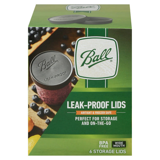 Ball Canning - Storage Lid Leak-proof Wm - Case Of 6 - 6 Count Biskets Pantry 