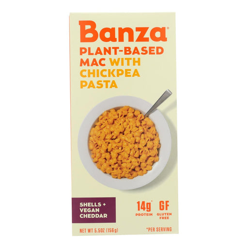 Banza - Psta Ckpe Mac N Vegn Chs - Case Of 6-5.5 Oz Biskets Pantry 