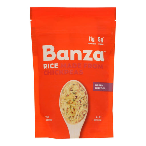 Banza - Rice Gar Olv Oil Chickpea - Case Of 6-7 Oz Biskets Pantry 