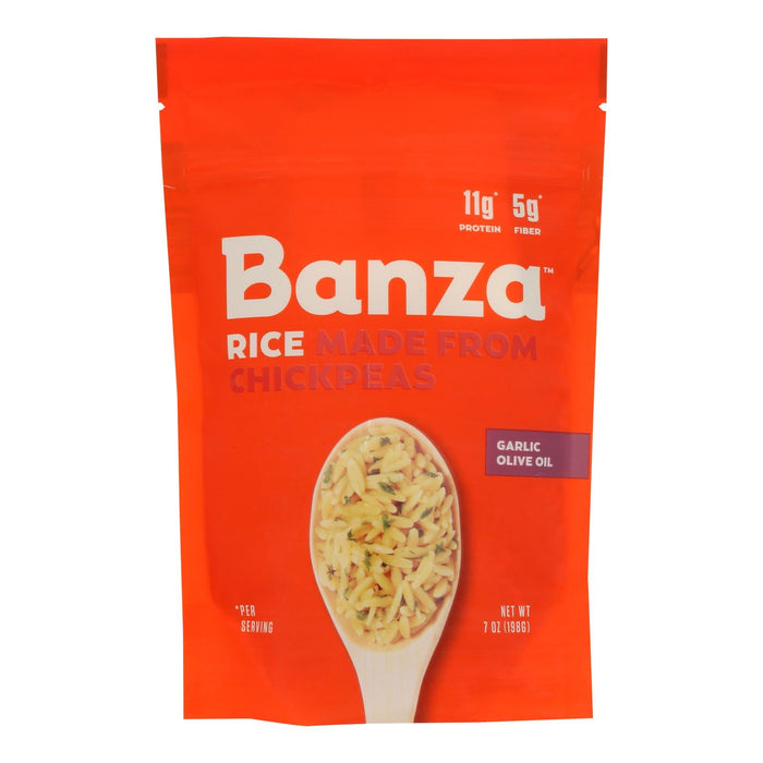 Banza - Rice Gar Olv Oil Chickpea - Case Of 6-7 Oz Biskets Pantry 