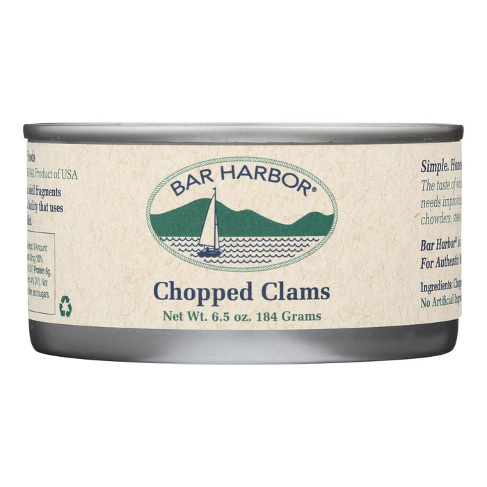 Bar Harbor - Chopped Clams - Case Of 12 - 6.5 Oz. Biskets Pantry 