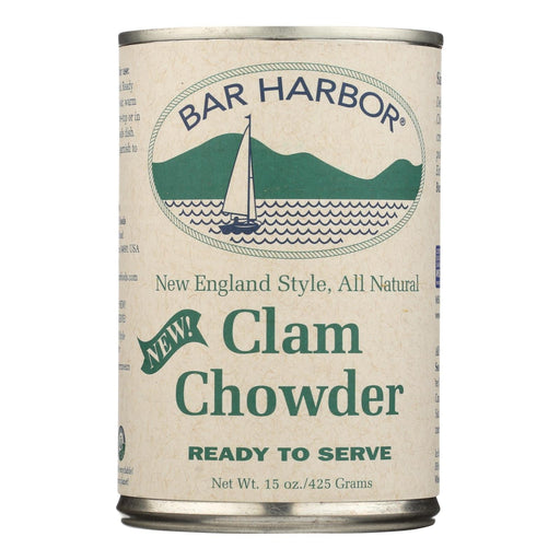 Bar Harbor - Clam Chowder - Ready To Serve - Case Of 6-15 Oz. Biskets Pantry 