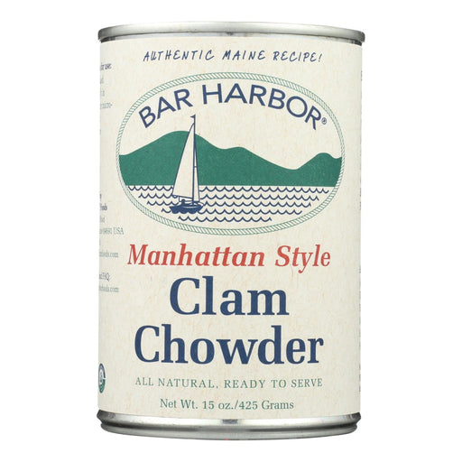 Bar Harbor - Manhattan Clam Chowder Soup - Case Of 6 - 15 Oz. Biskets Pantry 