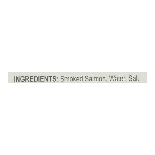 Bar Harbor - Salmon Fillets Wild Smoked Ak - Case Of 12-6.7 Oz Biskets Pantry 