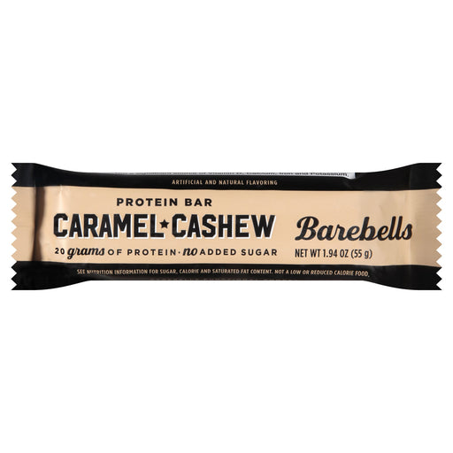 Barebells - Protein Bar Caramel Cashew - Case Of 12-1.94 Oz Biskets Pantry 