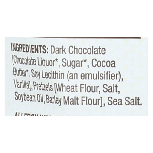 Bark Thins Snacking Dark Chocolate Pretzel - Sea Salt - Case Of 9 - 10 Oz. Biskets Pantry 