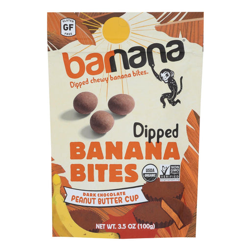 Barnana - Ban Bites Chocolate Pb Cup - Case Of 12 - 3.5 Oz Biskets Pantry 