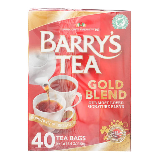 Barry's Tea - Tea - Gold Blend - Case Of 6 - 40 Bags Biskets Pantry 