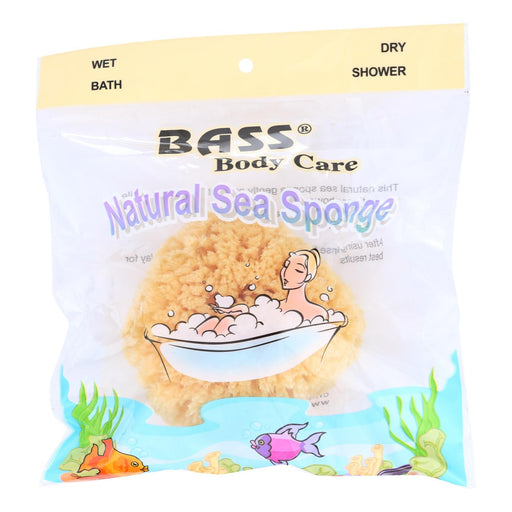 Bass Body Care Natural Sea Sponge  - 1 Each - Ct Biskets Pantry 