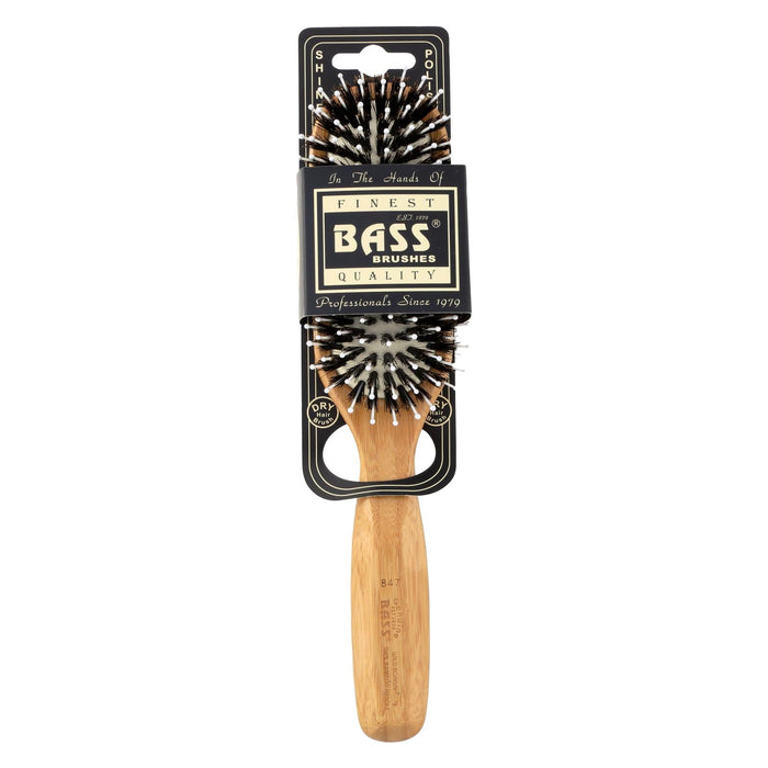 Bass Brushes Bamboo Wood Hair Brush  - 1 Each - Ct Biskets Pantry 