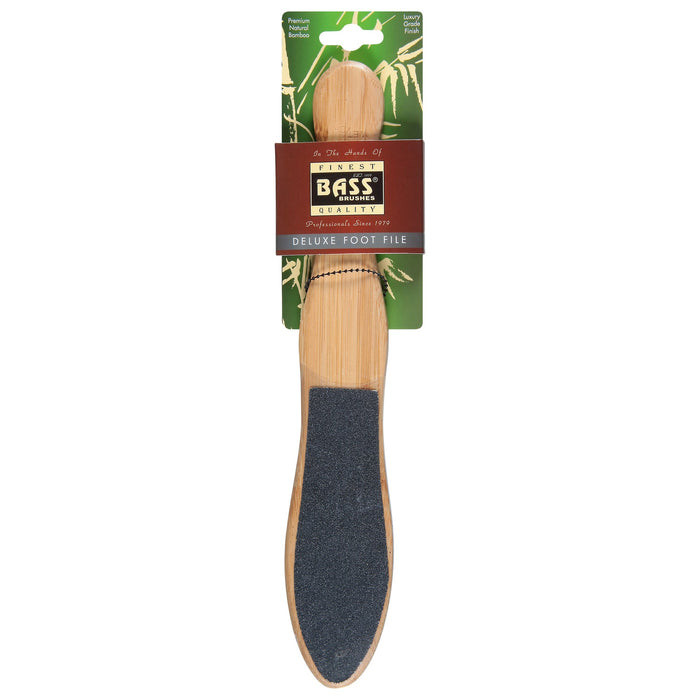 Bass Brushes - Foot File Bamboo Handle - 1 Each-ct Biskets Pantry 