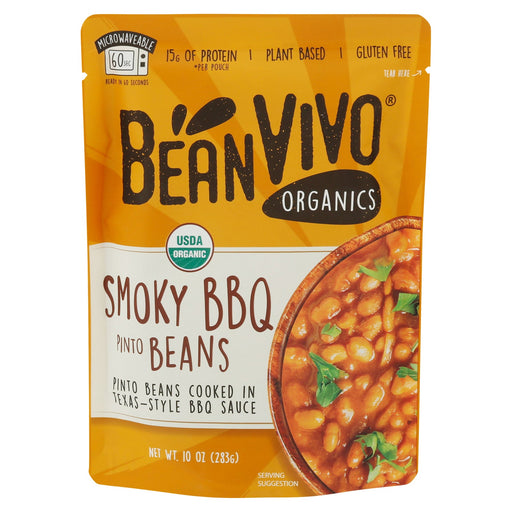 Bean Vivo - Pinto Beans Smky Bbq - Case Of 6-10 Oz Biskets Pantry 