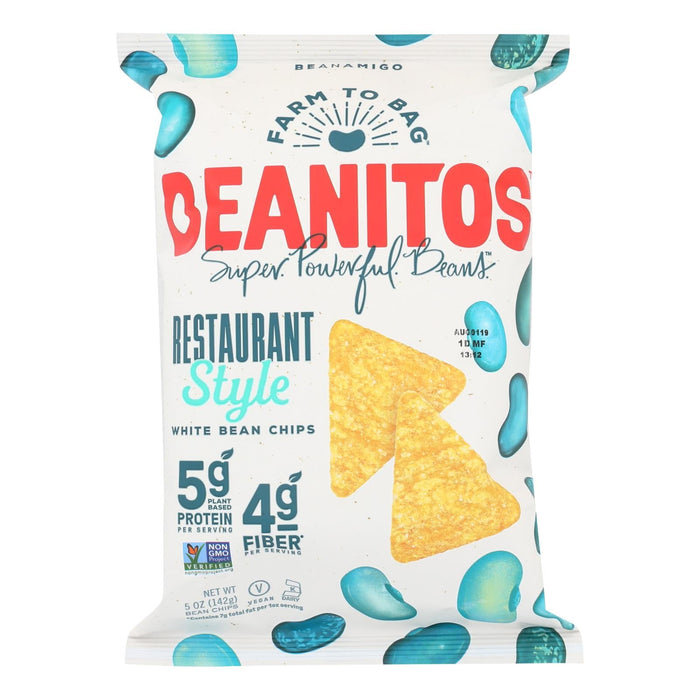 Beanitos - White Bean Chips - Restaurant Style - Case Of 6 - 5 Oz. Biskets Pantry 