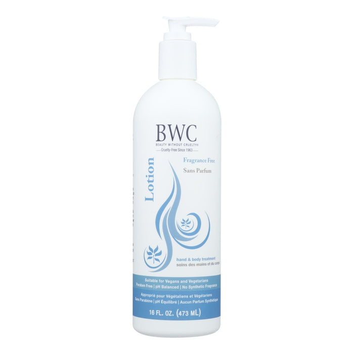 Beauty Without Cruelty - Body Lotion - Fragrance Free - 16 Fl Oz. Biskets Pantry 