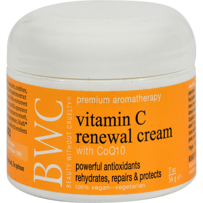 Beauty Without Cruelty Renewal Cream Vitamin C With Coq10 - 2 Oz Biskets Pantry 