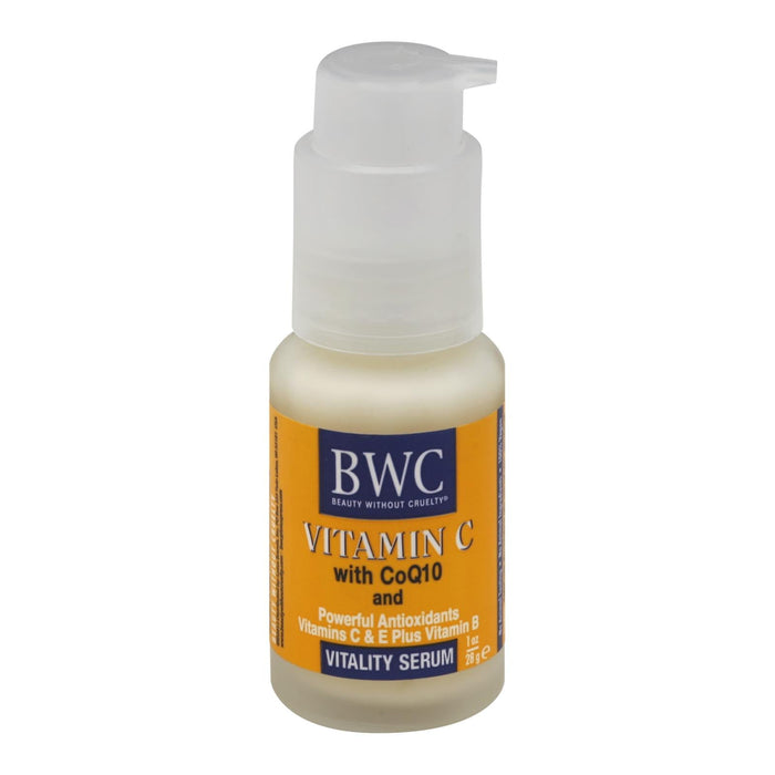 Beauty Without Cruelty Vitality Serum Vitamin C With Coq10 - 1 Fl Oz Biskets Pantry 