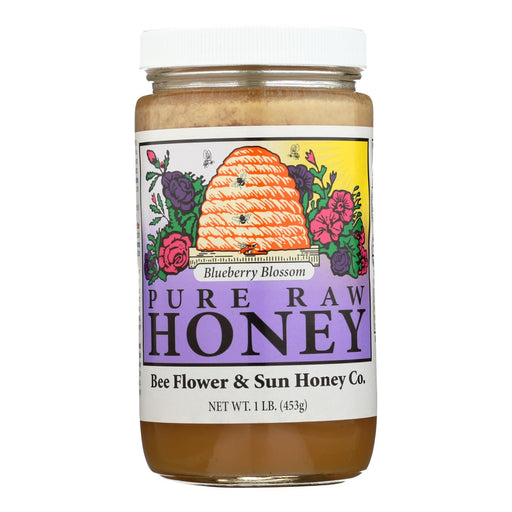 Bee Flower And Sun Honey - Blueberry Blossom - Case Of 12 Lbs Biskets Pantry 