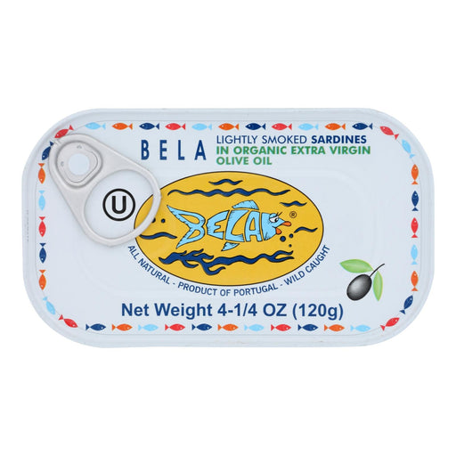 Bela-olhao Sardines - Sardines In Olive Oil - Case Of 12-4.23 Oz Biskets Pantry 