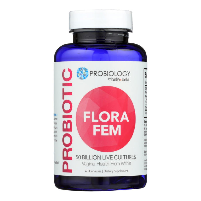 Belle And Bella - Probiotic Flora Fem - 60 Capsules Biskets Pantry 