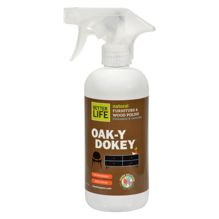 Better Life Oaky Doky Wood Cleaner And Polish - 16 Fl Oz Biskets Pantry 