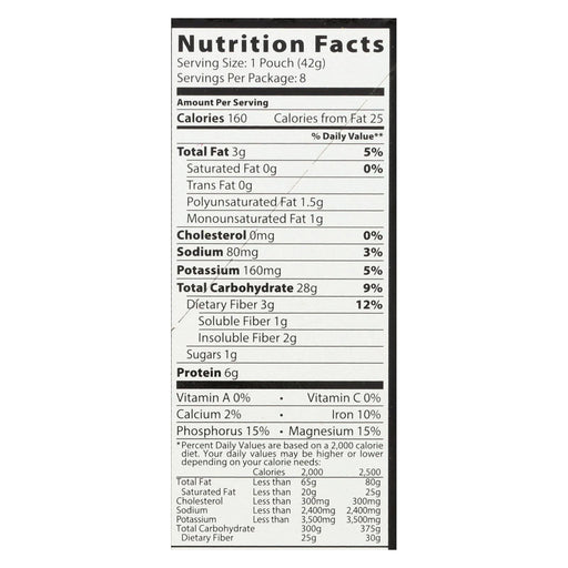 Better Oats Organic Instant Multigrain Hot Cereal - Bare - Case Of 6 - 11.8 Oz. Biskets Pantry 