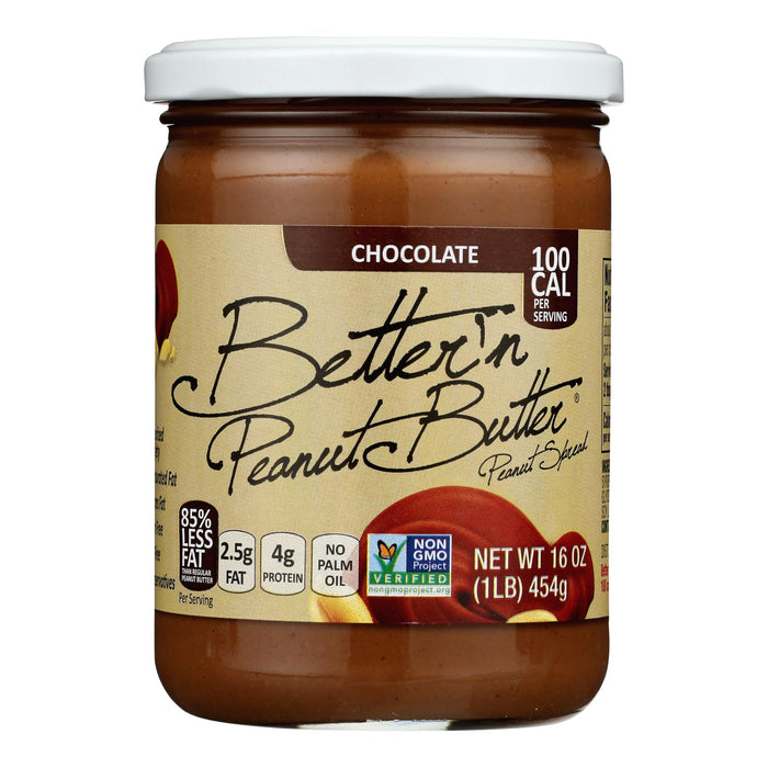 Better 'n Peanut Butter Peanut Butter - Case Of 6 - 16 Oz Biskets Pantry 