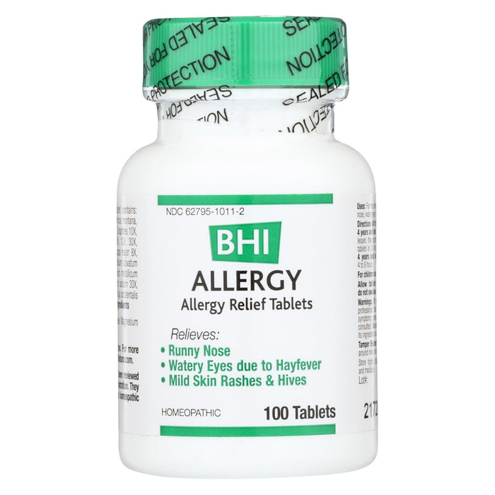 Bhi - Allergy Relief - 100 Tablets Biskets Pantry 