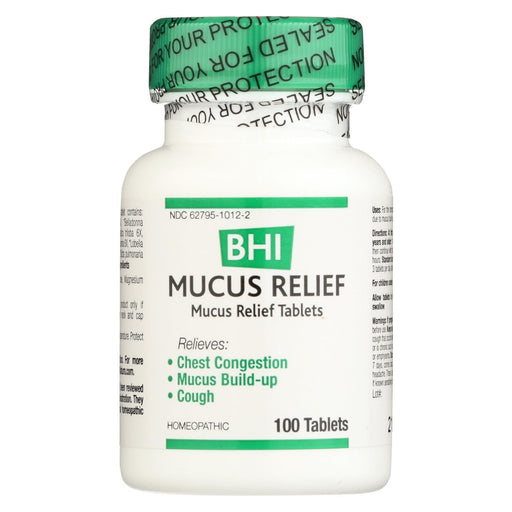 Bhi - Mucus Relief - 100 Tablets Biskets Pantry 
