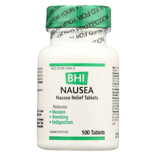 Bhi - Nausea Relief - 100 Tablets Biskets Pantry 