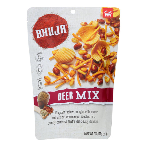 Bhuja Snacks Beer Mix - Case Of 6 - 7 Oz Biskets Pantry 
