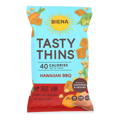 Biena Llc - Tasty Thins Hawaiian Bbq - Case Of 12-4 Oz Biskets Pantry 
