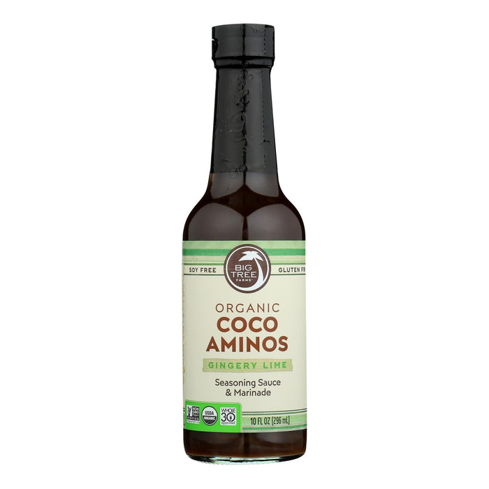 Big Tree Farms - Coco Aminos Ginger Lime - Case Of 6 - 10 Fz Biskets Pantry 