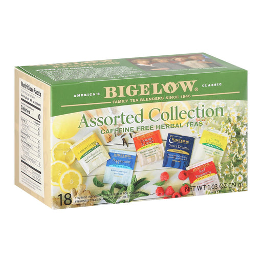 Bigelow Tea Assorted Herb Tea - Case Of 6 - 18 Bag Biskets Pantry 