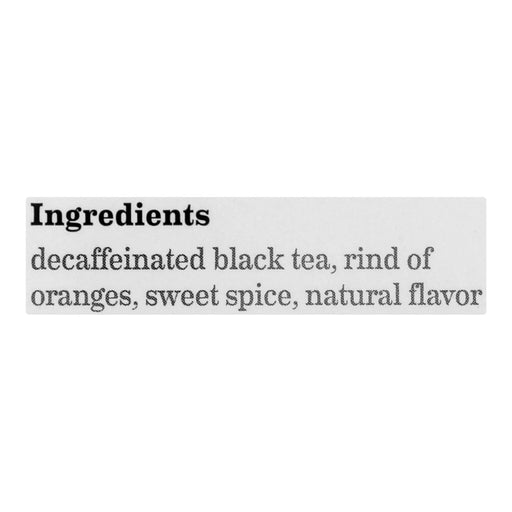 Bigelow Tea Constant Comment Decaffeinated Black Tea - Case Of 6 - 20 Bags Biskets Pantry 