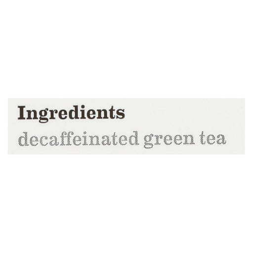 Bigelow Tea Decaf Green Tea - Case Of 6 - 20 Bag Biskets Pantry 