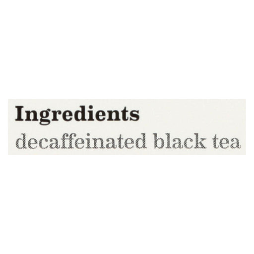 Bigelow Tea English Teatime Decaffeinated Black Tea - Case Of 6 - 20 Bags Biskets Pantry 