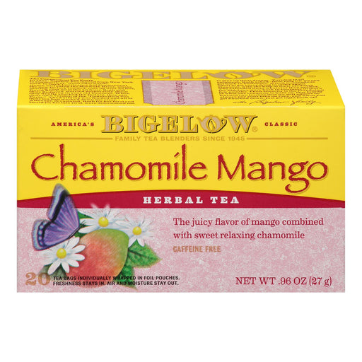 Bigelow Tea Tea - Chamomile With Mango - Case Of 6 - 20 Bag Biskets Pantry 