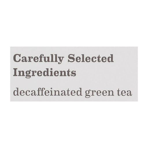 Bigelow Tea - Tea Decaf Green - Case Of 6 - 40 Bag Biskets Pantry 