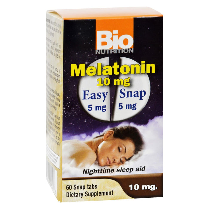 Bio Nutrition - Inc Melatonin - 10 Mg - 60 Tablets Biskets Pantry 