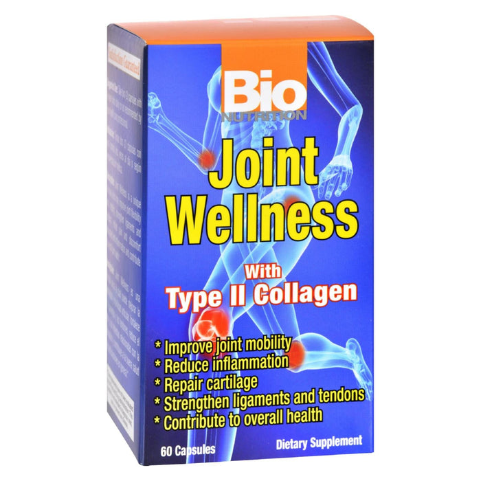 Bio Nutrition - Joint Wellness - 60 Capsules Biskets Pantry 